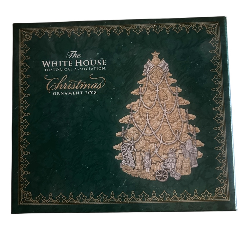 Ornament 2008 White House Christmas – Historical Association Collectible w/Box